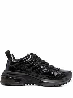 Givenchy кроссовки с тиснением под кожу крокодила