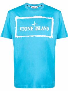 Stone Island футболка с логотипом