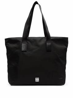 Givenchy сумка-тоут с нашивкой-логотипом