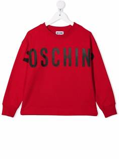 Moschino Kids толстовка с логотипом