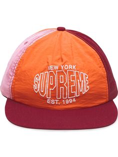 Supreme кепка с логотипом