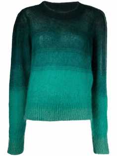 Isabel Marant Étoile фактурный джемпер с эффектом градиента