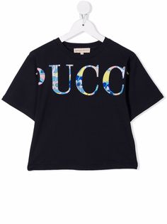 Emilio Pucci Junior футболка с логотипом