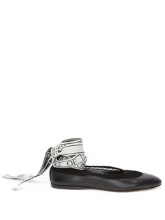 JW Anderson сетчатые балетки Oscar Wilde