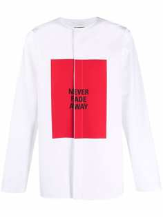 Jil Sander футболка с принтом Never Fade Away