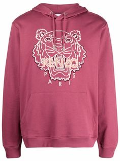 Kenzo худи с вышивкой Tiger