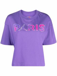 Jordan футболка с принтом Paris Saint-Germain