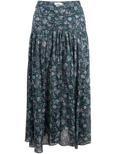 Isabel Marant Étoile юбка макси со сборками и цветочным узором