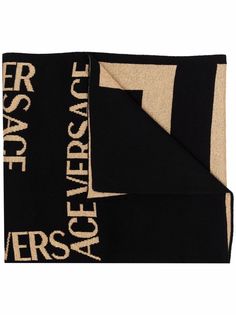Versace шарф вязки интарсия