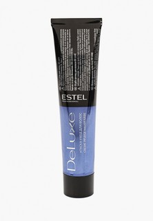 Краска для волос Estel DE LUXE для окрашивания волос ESTEL PROFESSIONAL, 10/61 светлый блондин фиолетово-пепельный, 60 мл