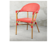 Стул mutteri (desondo) красный 60x86x56 см.