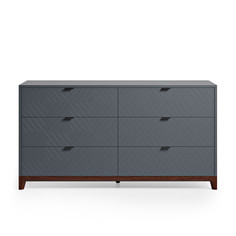 Комод case (the idea) серый 148x78x45 см.