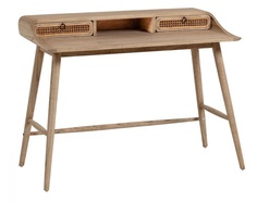 Письменный стол nalu (la forma) коричневый 110x87x60 см.