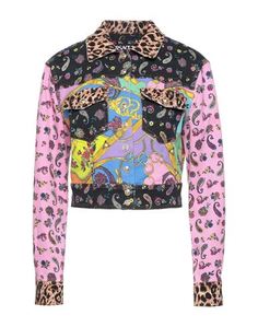 Джинсовая верхняя одежда Versace