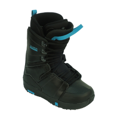 Ботинки сноубордические Salomon 14-15 Faction Fat Lace RTL Black/Bright Blue - 36,0 EUR
