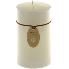 Декоративная свеча Sunford белая 8,7х15 см