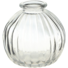 Ваза стеклянная Hakbijl Glass Mini Vase прозрачная 8,5х8 см