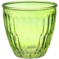 Ваза стеклянная Hakbijl Glass Flowerpot светло-зелёная 11х10 см