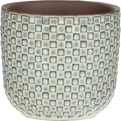 Кашпо Edelman garden daan д12см 11см белое