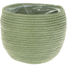 Кашпо Edelman garden jorck д22см 19см зелёное