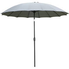Зонт садовый Koopman furniture диаметр 2.7м темно-серый