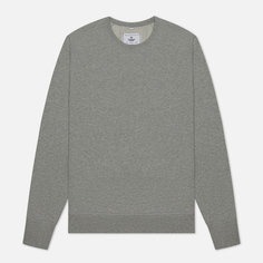 Мужская толстовка Reigning Champ Knit Lightweight Terry Crew Neck, цвет серый