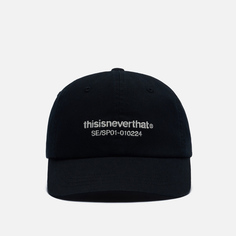 Кепка thisisneverthat T-Logo Skater, цвет чёрный