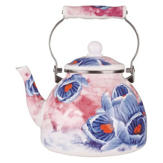 Металлический чайник ЧУДЕСНИЦА ЭЧ-4012, 4л, розовый [ка-00001107]