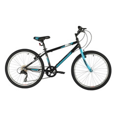 Велосипед Foxx Mango (2021) горный (подростк.) рам.:12" кол.:24" черный 14.7кг (24SHV.MANGO.12BK1)
