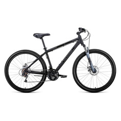 Велосипед ALTAIR Al 29 D (2020-2021), горный (взрослый), рама 19", колеса 29", черный матовый/черный, 16кг [rbkt1m39g004]