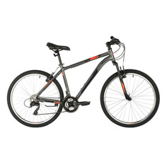 Велосипед Foxx Atlantic (2021) горный рам.:20" кол.:26" серый (26AHV.ATLAN.14GR1)