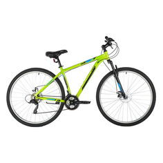Велосипед Foxx Atlantic D (2021) горный рам.:18" кол.:29" зеленый (29AHD.ATLAND.18GN1)