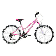 Велосипед Stinger Latina 24 Microshift горный (подростк.) рам.:12" кол.:24" розовый 15.7кг (24SHV.LA