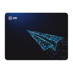 Коврик для мыши Cactus Airplane, черный [cs-mp-pro03xl]