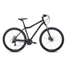 Велосипед Forward Sporting 29 2.0 Disc (2020-2021) горный рам.:17" кол.:29" черный/темно-серый 16.9к