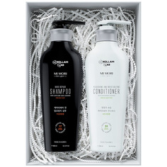 Подарочный набор для жирной кожи головы (бессульфатный шампунь и кондиционер) НОЛЛАМ ЛАБ