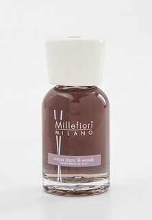 Аромадиффузор Millefiori Milano NATURAL / 100 мл Белое какао и дерево / Cocoa blanc & Woods