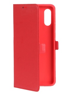 Чехол Krutoff для Samsung Galaxy A02 Eco Book Red 12809