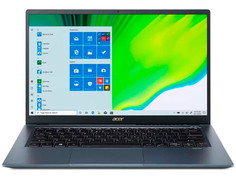 Ноутбук Acer Swift 3X Blue SF314-510G-592W NX.A0YER.009 (Intel Core i5 1135G7 2.4 GHz/8192Mb/512Gb SSD/Intel Iris Xe Max 4096Mb/Wi-Fi/Bluetooth/Cam/14/1920x1080/Windows 10)