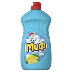 Средство для мытья посуды Миф Лимон, 500 мл