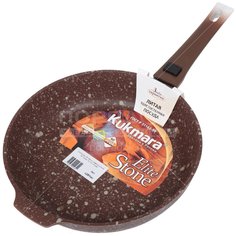 Сковорода с антипригарным покрытием Kukmara Elite stone с281ес без крышки, 28 см