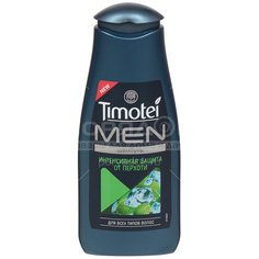 Шампунь Timotei Men Против перхоти с мятой и маслом чайного дерева, 400 мл
