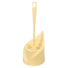 Ершик для унитаза Мультипласт МТ271 Капля бежевый