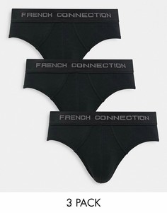 Набор из 3 трусов French Connection-Черный цвет