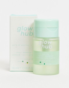 Увлажняющий и успокаивающий тоник-эссенция Glow Hub-Прозрачный