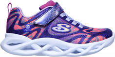 Кроссовки для девочек Skechers Twisty Brights, размер 34.5