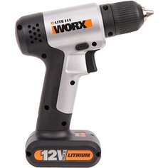 Шуруповерт аккумуляторный WORX WX104.2 12В, 1,5 Ач, ЗУ 1А, аксессуары, коробка