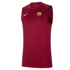 Мужская игровая майка FC Barcelona Strike - Красный Nike