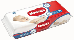 Детские влажные салфетки Huggies Classic, 56 шт (2398568)