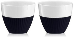 Набор чайных стаканов VIVA-SCANDINAVIA Anytime, 300 мл, 2 шт, темно-синий (V25422)